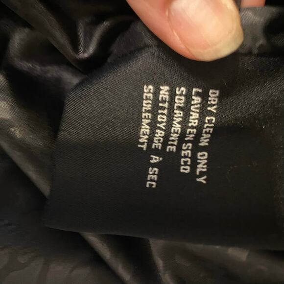 Women's Guess Pea Coat Jacket Long Wool Blend Buttons Preppy Classic Work Large - Picture 10 of 14